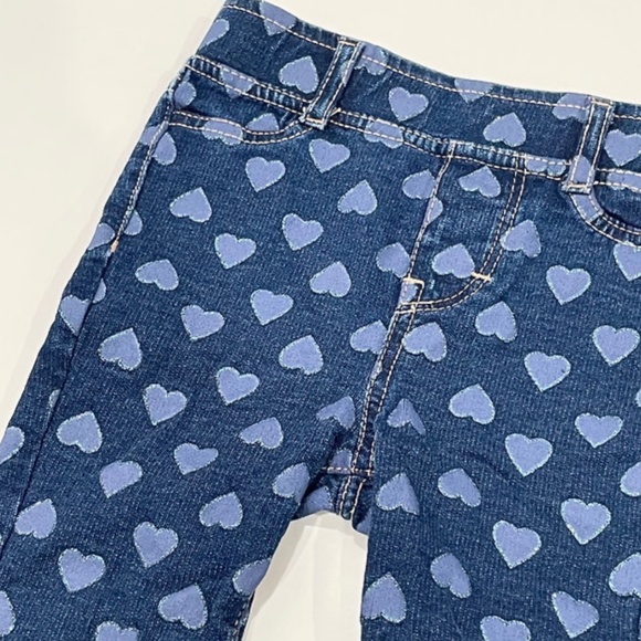 24M Levi’s jeggings with glitter hearts - Picture 2 of 3